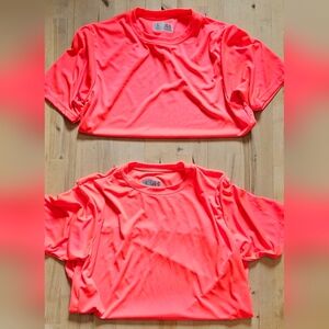 Youth, L A4 Short-Sleeve Cooling Performance Crew Neck T-Shirt, XL, Orange